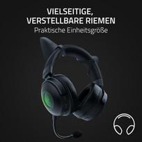 Razer Kitty Ears V2 - universalūs prisegami ausų papuošalai ausinėms