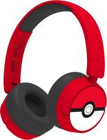 Otl Pk1000 Pokemon Poke Ball Vaikų Belaidės Ausinės Raudonos