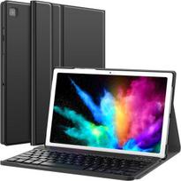 Earto klaviatūros dėklas, skirtas samsung galaxy tab a7 10.4 2020 - nuimama belaidė bluetooth qwerty klaviatūra su dėklu, skirtu samsung galaxy tab a7 10.4 colių 2020 t500 / t505 / t507, juodas