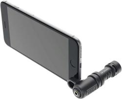 Rode Videomic Me kondensatorinis kryptinis mikrofonas, skirtas Ios ir išmaniesiems telefonams + Keepdrum transportavimo minkštas dėklas