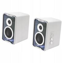 Edifier Qr30 Aktyvūs kompiuteriniai garsiakalbiai Bluetooth 5.4 Usb Rgb 30w balti