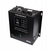 Avarinis maitinimo šaltinis Mhpower Ups, 1600w, gryna sinusinė banga, 12v, Mppt saulės reguliatorius