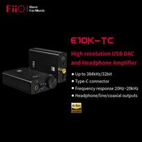 Fiio E10k Type-c Usb Dac skaitmeninis analoginis keitiklis ir ausinių stiprintuvas