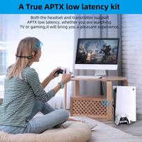 Ziocom bluetooth adapteris audio siųstuvas, skirtas nintendo switch, usb-c prievadas aptx, maža delsa, palaiko balso pokalbius žaidime ir du įrenginius, suderinamas su airpods ps4 bose sony ir bluetooth ausinėmis
