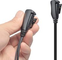 Hys akustinio vamzdelio radijo ausinės, suderinamos su Motorola Clp1040 Clp1060 Clp446 ect skaitmeninio radijo ausinėmis su mikrofonu ir Ptt