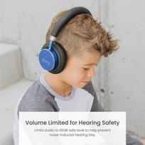 Puro Sound Labs Bt2200-plus Bluetooth ausinės vaikams – mėlynos