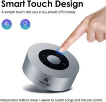 Xleader Bluetooth kolonėlė, maža muzikos dėžutė su išmaniuoju jutikliniu mini bluetooth garsiakalbiu, sidabrinė