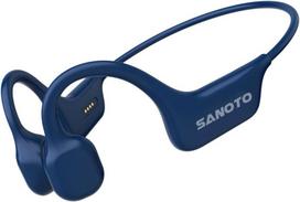 Sanoto kaulinio garso ausinės, atviro tipo ausinės bluetooth 5.3 kaulinio laidumo ausinės belaidės ipx7 atsparios vandeniui prakaitui sportinės ausinės bėgikams dviratininkams fitnesui