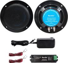 Herdio 4 colių lubinis garsiakalbis, vandeniui atsparus įmontuojamas garsiakalbis, įleidžiamas montavimas, suderinamas su „bluetooth“