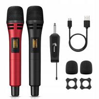 Tonor Belaidžių Uhf mikrofonų rinkinys karaoke dainavimui ir vakarėliams