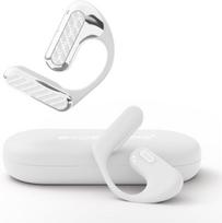 Badenburg Earstereo 1 atviros ausies belaidės ausinės, bluetooth ausinės, 60 valandų grojimo laikas, 15,4 mm bio-skaidulų tvarkyklės su soundplus algoritmu, enc triukšmo mažinimas, biurui/sportui/laisvalaikiui (baltos)
