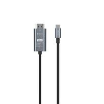 Devia Storm EC084 USB-C į HDMI laidas 4K 60 Hz 2,0 m, juodas