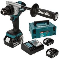 Akumuliatorinis gręžtuvas-suktuvas Makita DDF492RG3J, 18V, 3x 6.0Ah