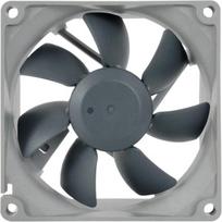 Noctua Nf-r8 redux-1200, itin tylus ventiliatorius, 3 kontaktų, 1200 Rpm (80 mm, pilkas)
