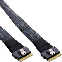 Inline® Slim Sas kabelis, Sff-8654 8x į Sff-8654 8x, 48Gb/s, 0.75 m