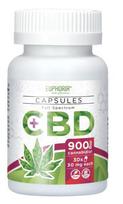 Euphoria viso spektro CBD kapsulės – 900 mg CBD, 30 × 30 mg