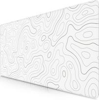 Titanwolf Xxl Speed žaidimų pelės kilimėlis 900 x 400 mm Xxl pelės kilimėlis stalo kilimėlis didelis dydis pagerina tikslumą ir greitį Topography White