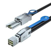10gtek® Išorinis Mini Sas Hd Sff-8644 į Mini Sas Sff-8088 hibridinis kabelis, 3 metrų (10 pėdų)
