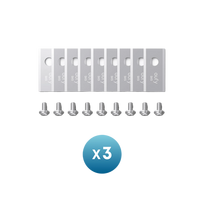 Anker Eufy Replacement Blade Set: 3x (9 Lawn Mower Blades and 9 Screws) Compatible E15/E18