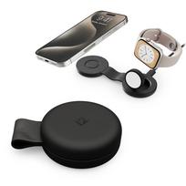 Qi2 charger for 2 devices MagSafe, USB-C black