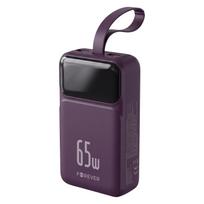 Forever išorinė baterija Vibe-TB65 PD QC 65W 20000 mAh tamsiai vyšninė