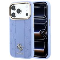 Dėklas, skirtas IPHONE 18 Pro Max/17 Pro Max suderinamas su „MagSafe“ (Stripe Peony 4G Logo) (spalva: šviesiai mėlyna)