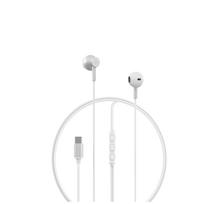 Devia Smart M2 Digital Metal laidinės ausinės su USB-C jungtimi, sidabrinės