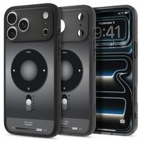 Spigen Ultra Hybrid MagSafe dėklas, skirtas iPhone 17 Pro / 18 Pro, juodas