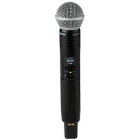 Shure SLXD2+/58=-G65 - rankinis siųstuvas su SM58 kapsule (470–606 MHz)