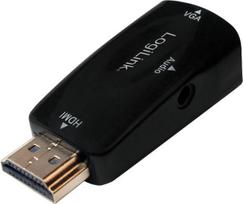 AV adapter LogiLink HDMI - D-Sub (VGA) + Jack 3.5mm black (CV0107)