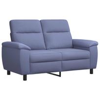 vidaXL Sofa Džinsinės mėlynos 158 x 90 x 95 cm Audinys