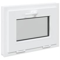 vidaXL Bendras lango vidinis atspalvis baltas RISOR 55 x 40 cm