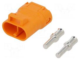 Connector: DC supply | plug | male | power supply | 30A | PIN: 2 | on PCBs