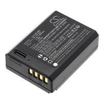Replacement Battery for Canon LP-10 with Type-C USB-C Input, Lithium-ion 1000mAh