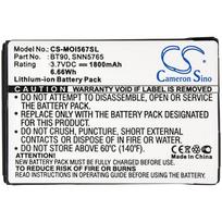 1800 mAh for Motorola BT90,SNN5759,SNN5765,SNN5826A