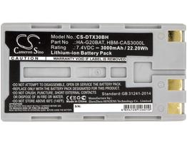 3000 mAh for Casio FJ50L1-G,HA-G20BAT,HBM-CAS3000L