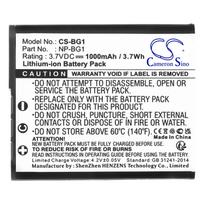1000 mAh for Sony NP-BG1,NP-FG1