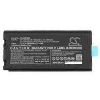 6600 mAh for Panasonic CF-VZSU29,CF-VZSU29A,CF-VZSU29U,CF-VZSU29AU,CF-VZSU29ASU,6140-01-540-6513