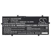 Replacement Battery for Fujitsu FPCBP592, LifeBook E4512,E5512,E5512A,U7411,U7512,U7511, Li-Polymer 4250mAh