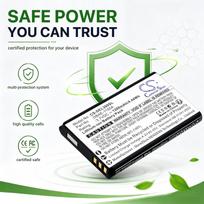 1200mAh Battery for Doro Leva L10, Leva X10, Leva E10, Leva E20, Leva E22, Leva E30, Leva E31, Leva L10, Leva L20, Leva L30, DFC-0530, DBAE-1150A
