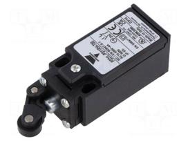Limit switch | angled lever with roller | NC + NO | 10A | PG13,5