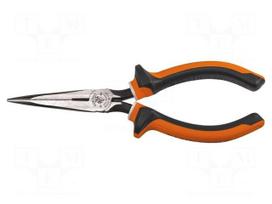 Pliers: insulated | cutting,half-rounded nose | hardened steel