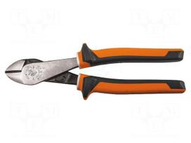 Pliers | side,cutting,insulated | hardened steel | 207mm