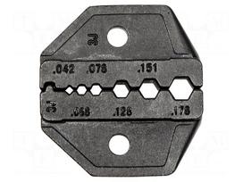 Crimping jaws | coaxial connectors,fiber optics connectors