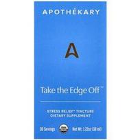 Apothekary, „Take The Edge Off™“ streso mažinimo tinktūra, 30 ml