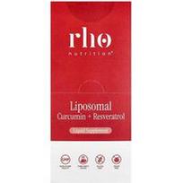 Rho Nutrition, Liposominis kurkuminas + resveratrolis, 30 skysčio pakelių po 0,27 skysčio uncijos (8 ml)