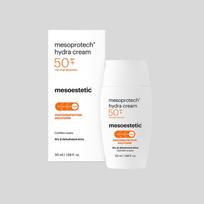 Mesoestetic Mesoprotech Hydra Cream SPF50+ drėkinamasis veido kremas nuo saulės, 50 ml