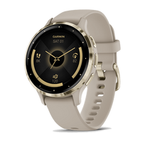 Garmin Venu 3S French Gray Soft Gold Sportinis išmanusis laikrodis