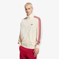adidas Firebird Track Jacket Warm Vanilla/ Team Victory Red - Dydis M (KX6922 Džemperiai)