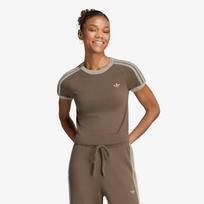 adidas Knitted T-Shirt Branch/ Silver Pebble - Dydis XS (KS7374 Marškinėliai)